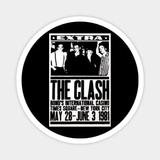 Vinatge 1981 The Clash Magnet